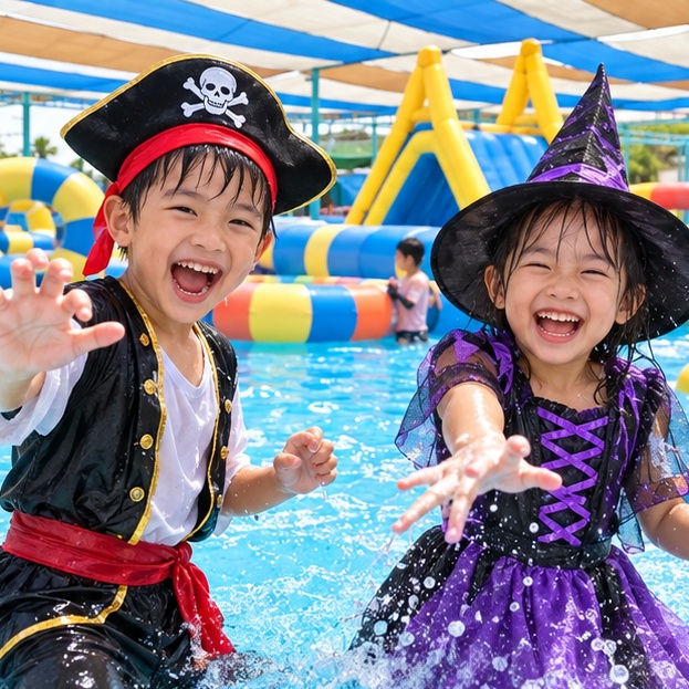 Các bé cùng hóa trang và vui chơi tại Beryland