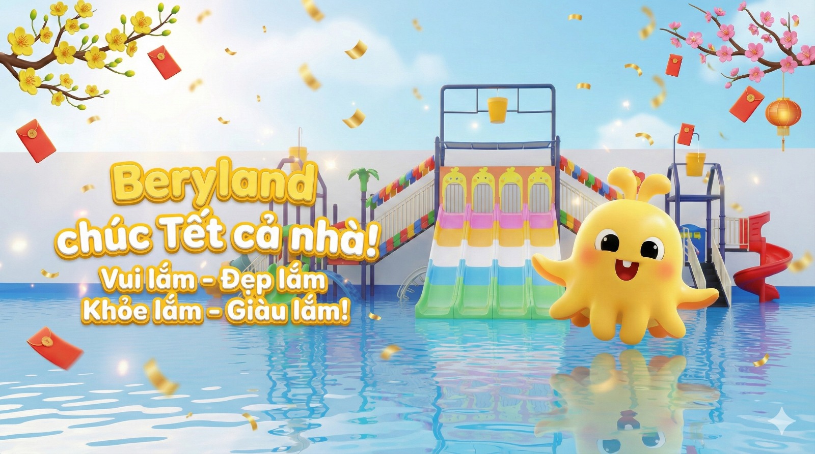 banner Công Viên Nước, công viên nước bery