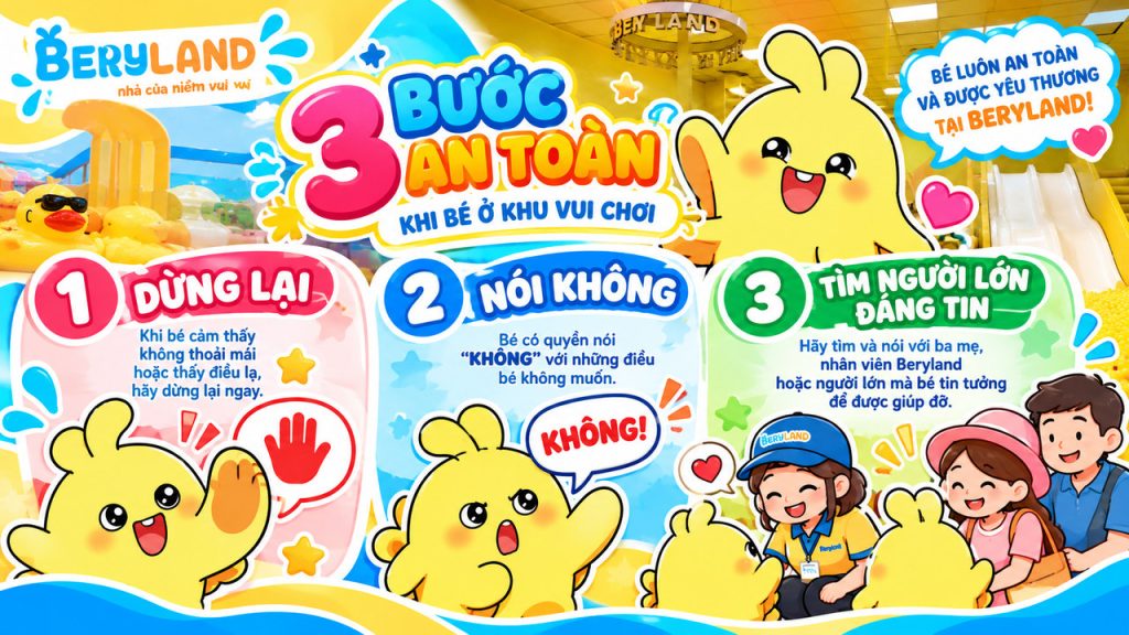 Ba bước bé có thể tập khi không thoải mái hoặc cần người lớn giúp đỡ