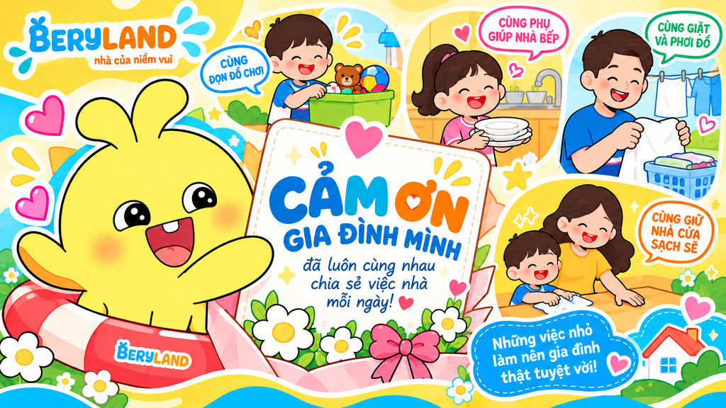Bery minh họa ngày Phụ nữ Việt Nam 20/10